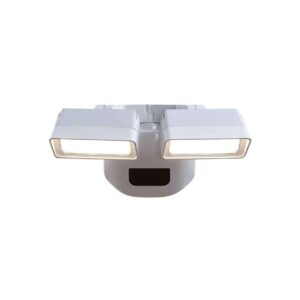 Lindby - Nikoleta 2 LED Udendørs Væglampe w/Sensor White