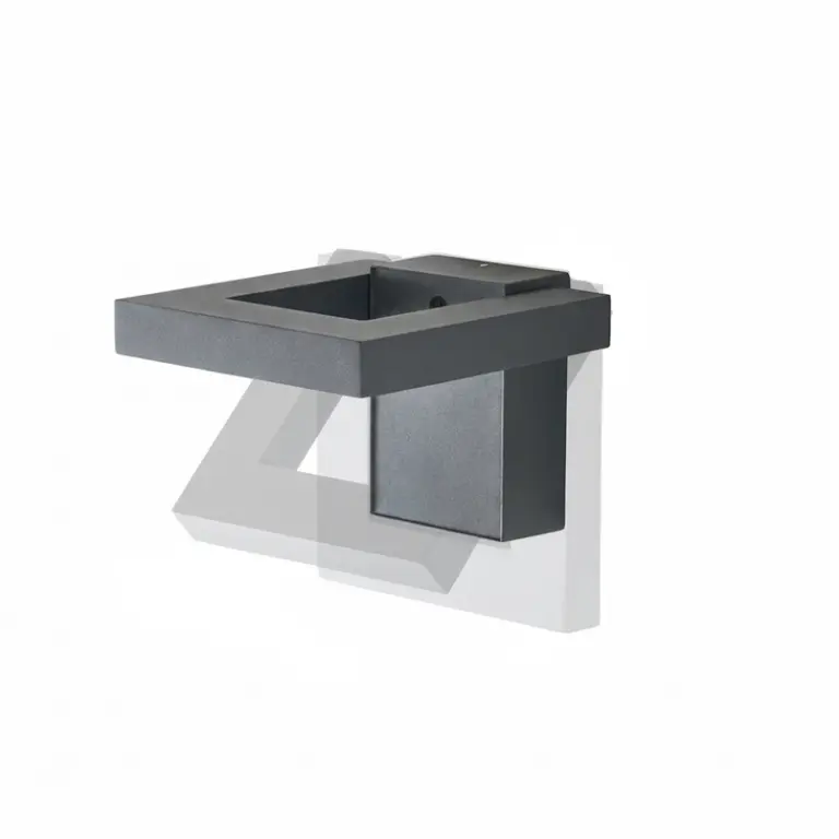 Lindby - Orbin udendørs LED-væglampe, CCT, IP54, grå, vippbar