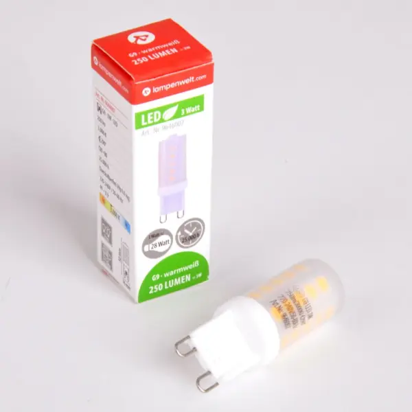 Lindby - Pære LED 3W (250lm) 3000K Dæmpbar G9