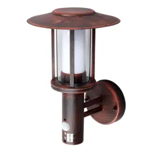 Lindby - Pavlos LED Udendørs Væglampe w/Sensor Rust