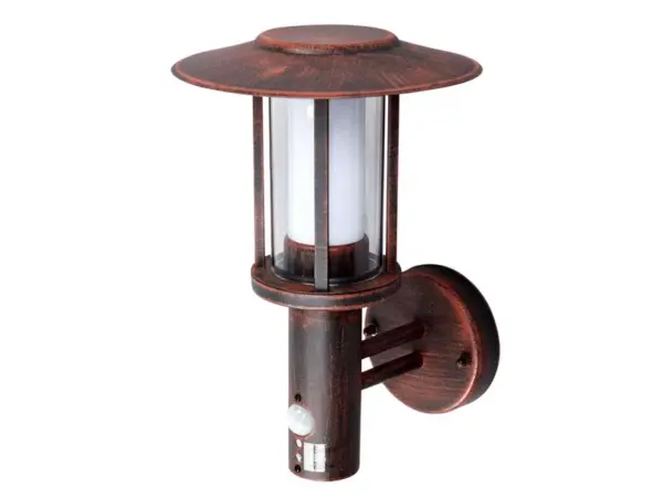 Lindby - Pavlos LED Udendørs Væglampe w/Sensor Rust