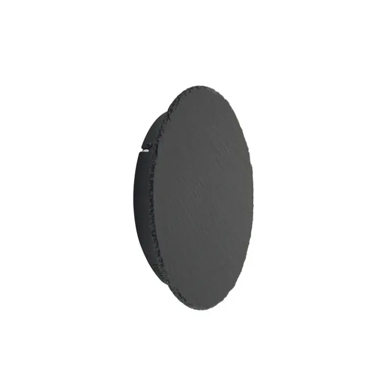 Lindby - Peetu Round LED Væglampe Black