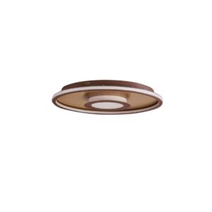 Lindby - Pekela Round LED Loftlampe Ø59 Rust/Matt Gold