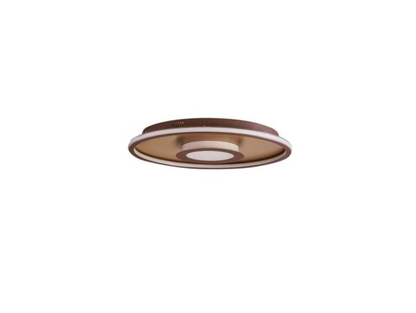 Lindby - Pekela Round LED Loftlampe Ø59 Rust/Matt Gold