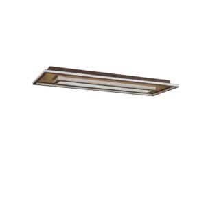 Lindby - Pekela Square LED Loftlampe 110x40 Rust/Matt Gold Lindby