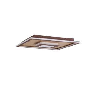 Lindby - Pekela Square LED Loftlampe L60 Rust/Matt Gold