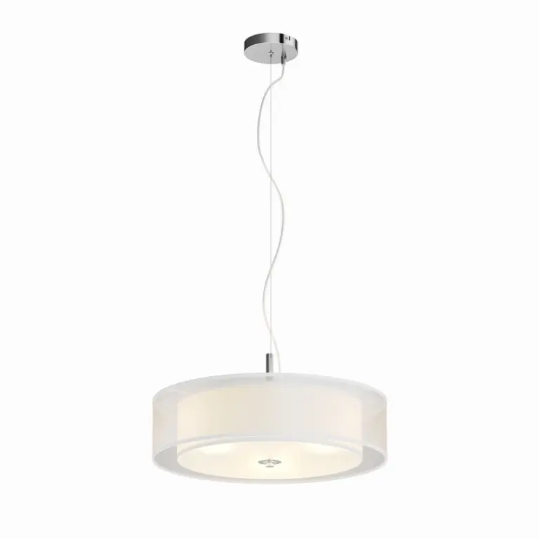 Lindby - Pikka LED Pendel Ø50 White