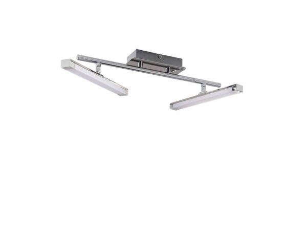 Lindby - Pilou 2 LED Loftlampe Dim. White/Chrome Lindby