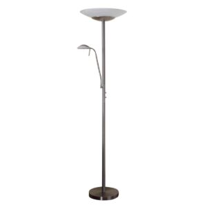 Lindby - Ragna LED Gulvlampe Nickel Lindby