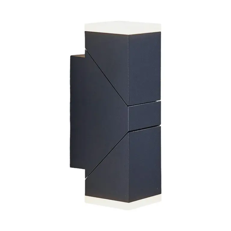 Lindby - Sally Up/Down LED Udendørs Væglampe Grey