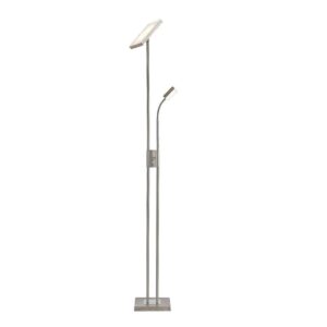 Lindby - Seppa LED Gulvlampe Satin Nickel