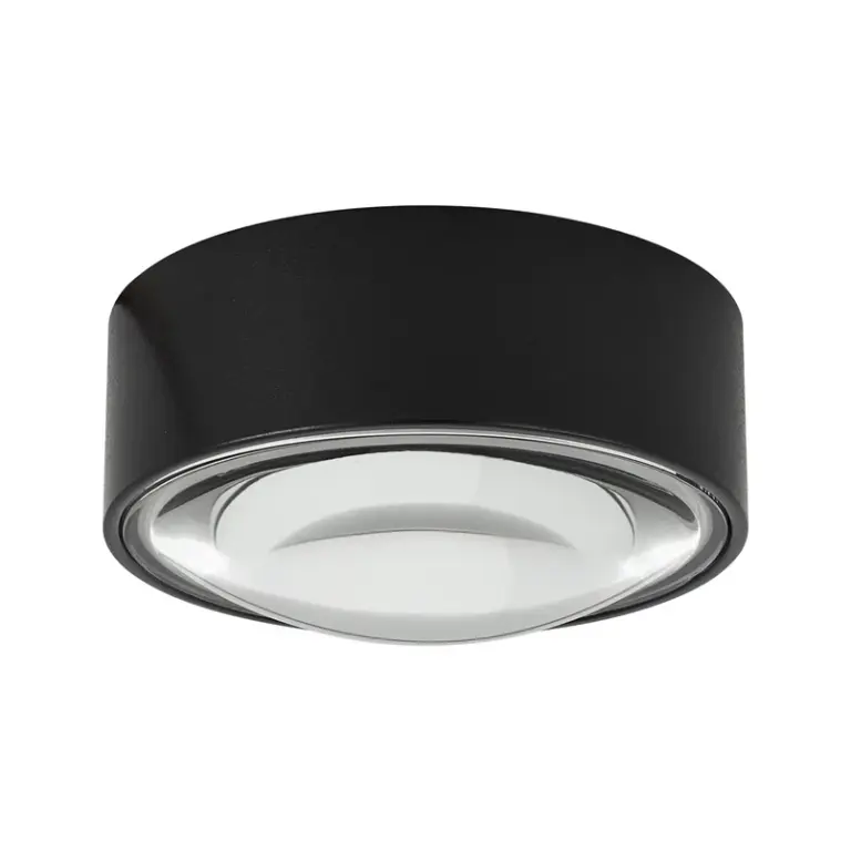 Lindby - Siaka LED-downlight, sort, Ø 5 cm, metal, IP65