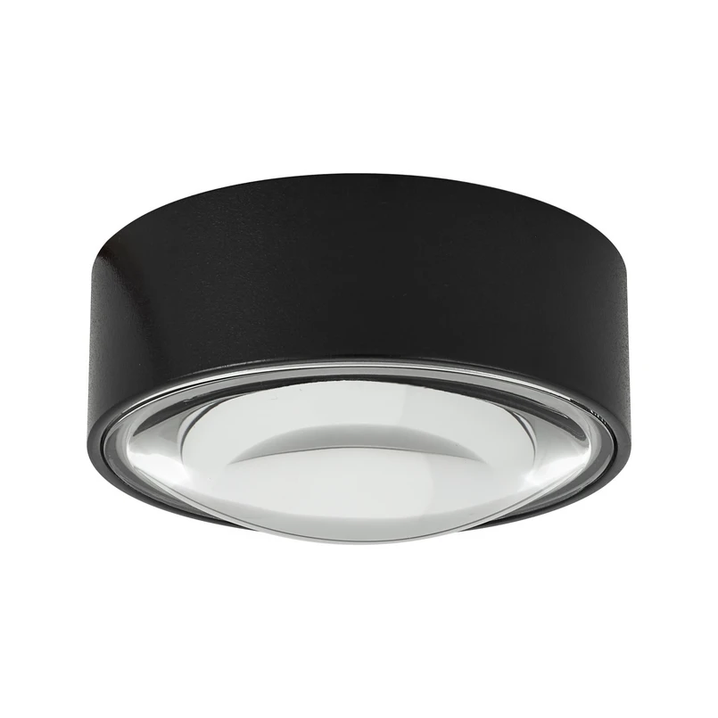 Lindby - Siaka LED-downlight, sort, Ø 5 cm, metal, IP65