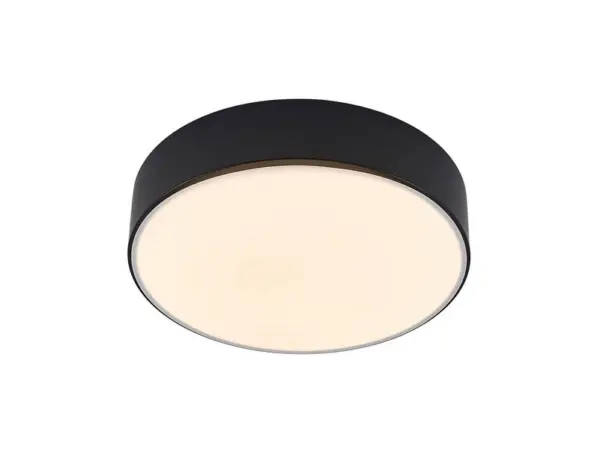 Lindby - Simera LED Loftlampe Matt Black/White