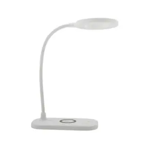 Lindby - Siona LED Bordlampe CCT Dim. w/Charger Hvid