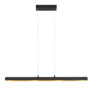 Lindby - Solvina LED Pendel Black/Gold