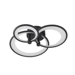 Lindby - Sorma LED-loftlampe, sort, CCT, dæmpbar