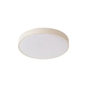 Lindby - Zylo LED-loftlampe, beige, Ø 49 cm, CCT, dæmpbar