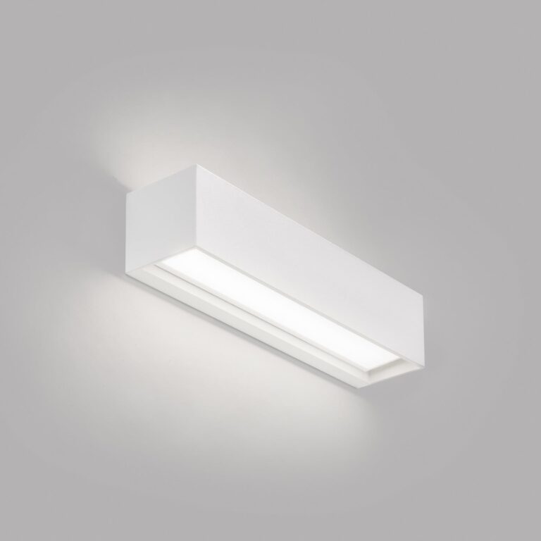 Linea W2 LED-væglampe, hvid, 30 cm, CCT, IP54 LIGHT-POINT - Stue - Design - Aluminium - Med flere lyskilder