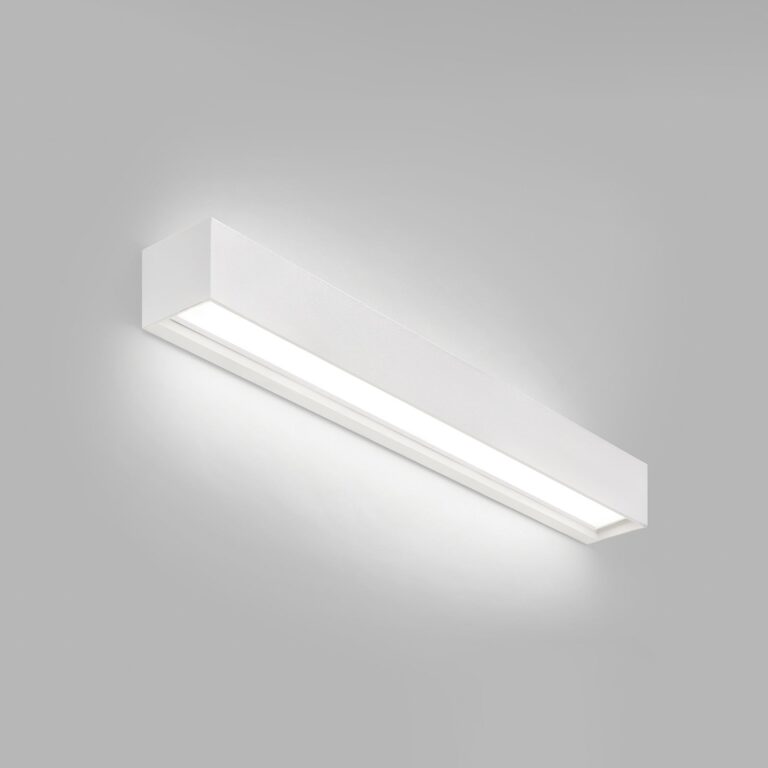 Linea W3 LED-væglampe, hvid, 60 cm, CCT, IP20 LIGHT-POINT - Stue - Design - Aluminium - Med flere lyskilder
