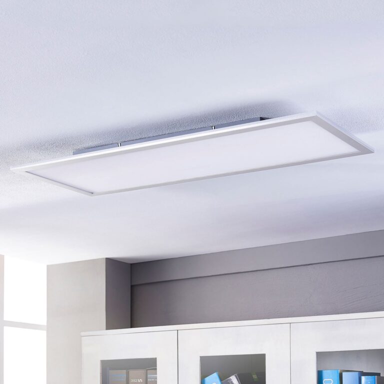 Livel LED Loftlampe 4.000K 120x30 White/Silver Lindby - Køkken - Moderne - Plastik - Kantet