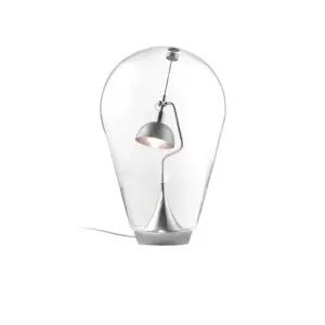 Lodes - Blow LED Bordlampe 3-step Dim. Chrome/Clear