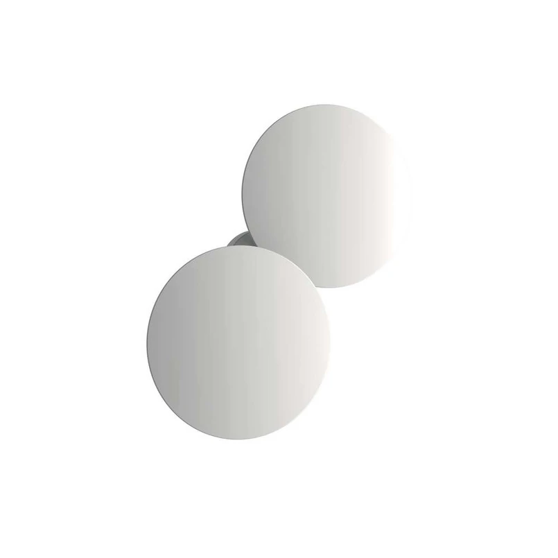 Lodes - Puzzle LED-væg-/loftlampe, hvid, 2700K, Ø 11,5 cm