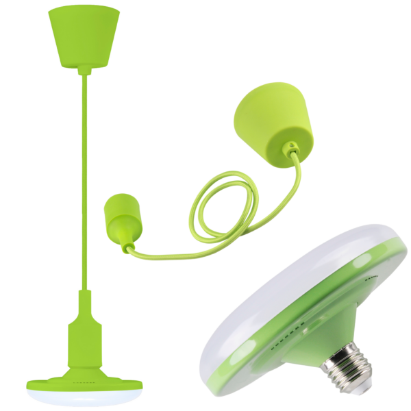 Loftslampe - LED Pendel - 10W - KIKI - E27 - Grøn