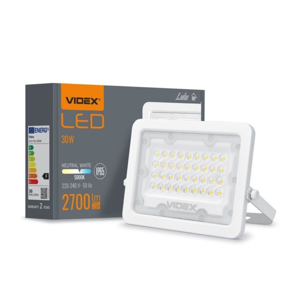 Luca spotlys 30 W - LED, flood, neutral hvid, 230 V, 2700 lm, forbrug 30 W