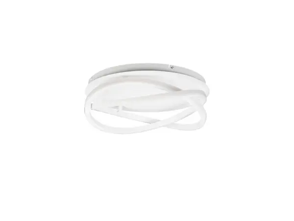 Lucande - Aldric LED Loftlampe Ø45 Hvid