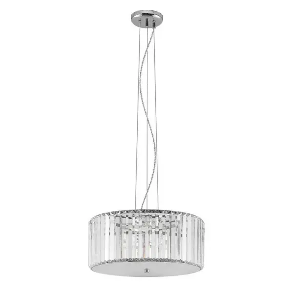 Lucande - Alobani LED Pendel Clear