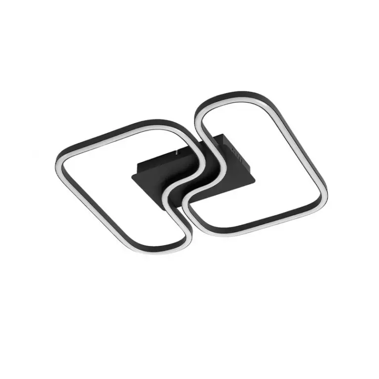 Lucande - Amiya LED Loftlampe 476mm Sort