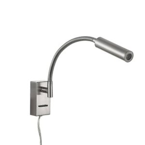 Lucande - Anaella LED Væglampe D47 Nickel