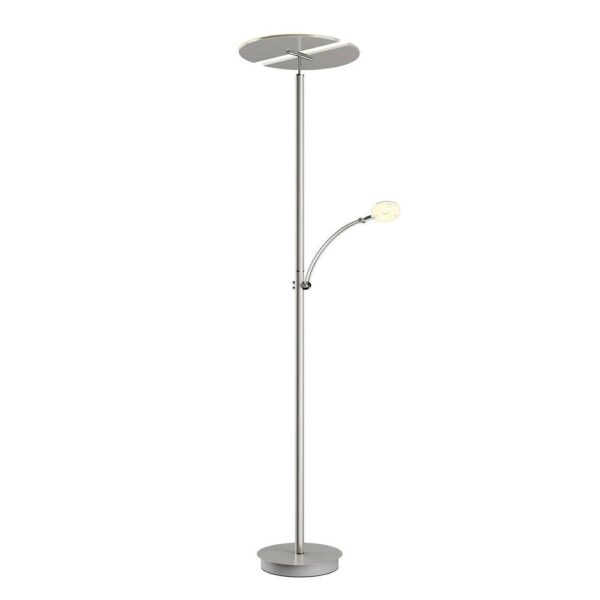 Lucande - Anniki LED Gulvlampe Nickel