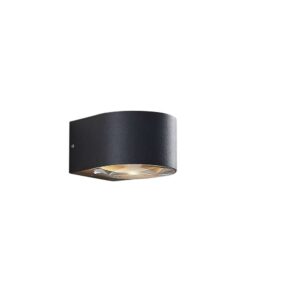 Lucande - Astrida LED Udendørs Væglampe Dark Grey