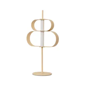 Lucande - Audrina LED Bordlampe Dim. Beige