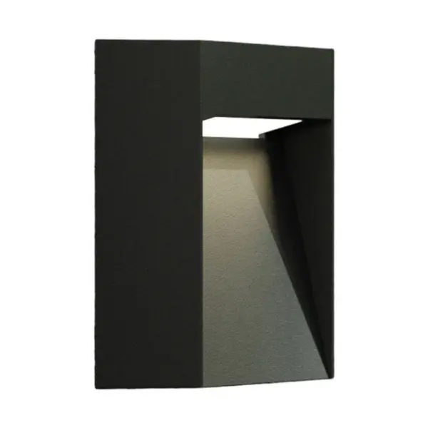 Lucande - Bene LED Udendørs Væglampe Dark Grey