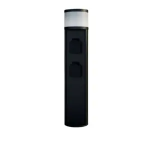 Lucande - Corban LED Udendørs Havelampe m/2 stikdåser Graphite