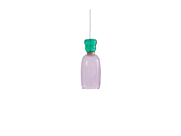 Lucande - Fay LED Pendel Purple/Green