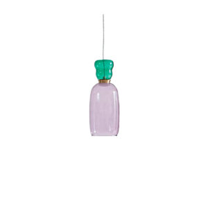 Lucande - Fay LED Pendel Purple/Green