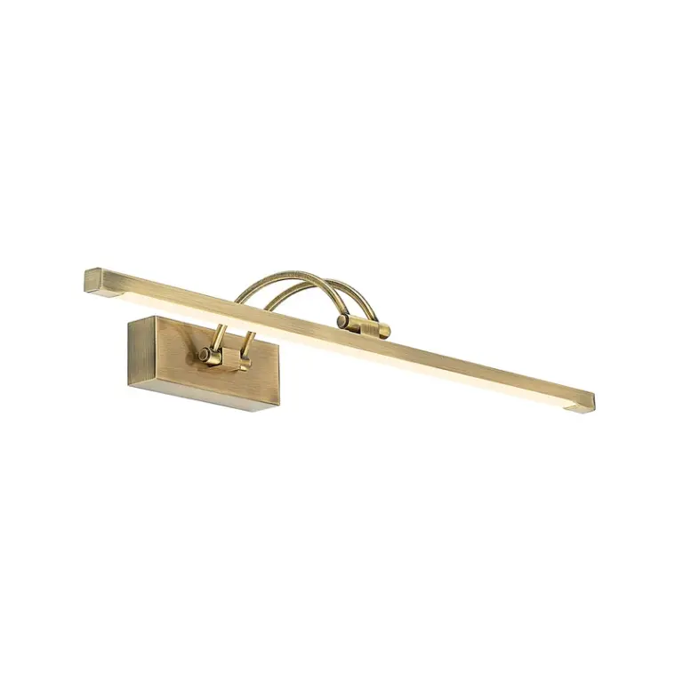 Lucande - Felena LED Væglampe Antique Brass
