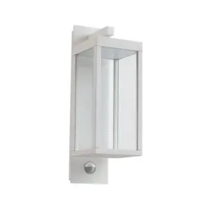 Lucande - Ferdinand LED Udendørs Væglampe w/Sensor Hvid