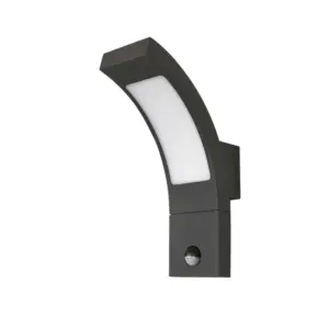 Lucande - Juvia LED Udendørs Væglampe w/Sensor Graphite