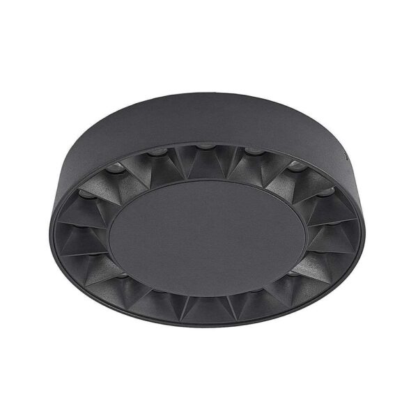 Lucande - Kelissa LED Round Loftlampe IP65 Black