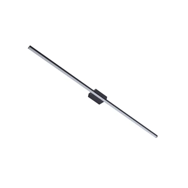 Lucande - Kivana LED Væglampe L120 IP44 Sort