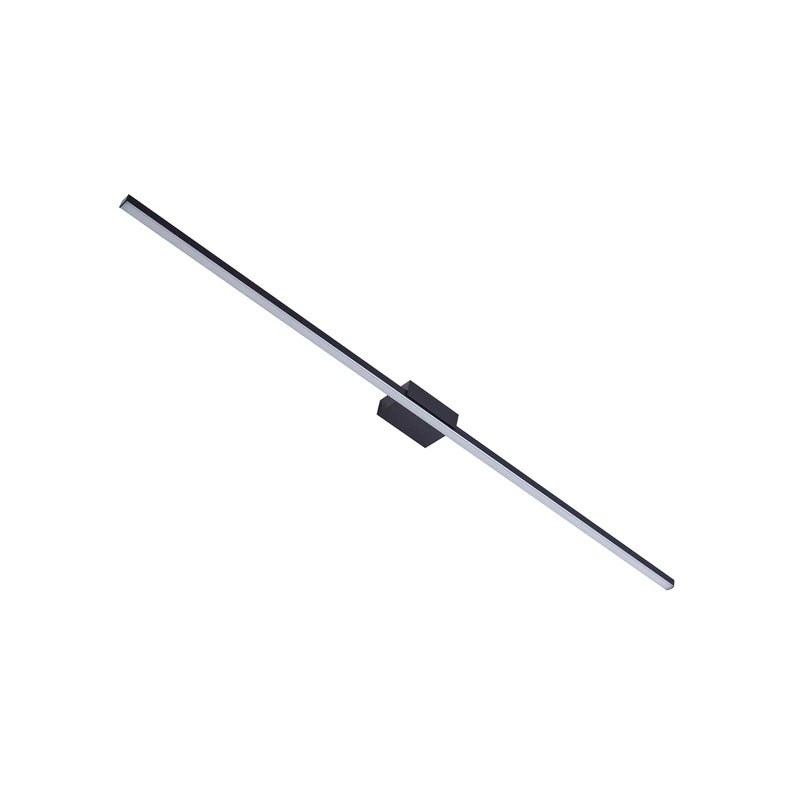 Lucande - Kivana LED Væglampe L120 IP44 Sort