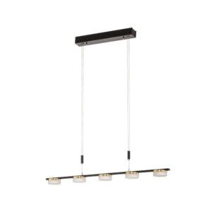 Lucande - Kyree LED Pendel Anthracite/Gold