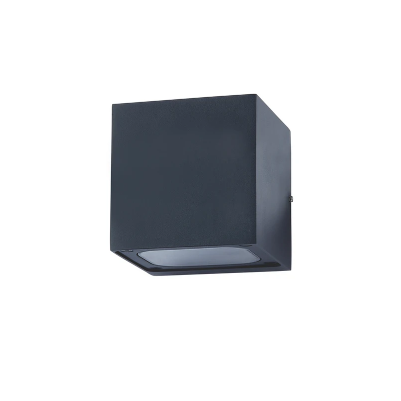 Lucande - Merjem udendørs LED-væglampe, 10 cm, op/ned, IP54