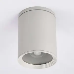 Lucande - Minna Udendørs Påbygningsspot Silver