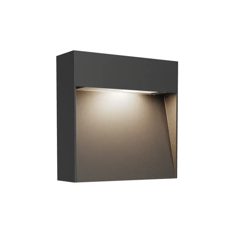 Lucande - Noreia LED Udendørs Væglampe Dark Grey